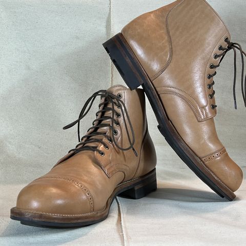 Viberg Service Boot BCT in Shinki Natural Horsebutt