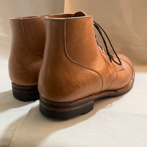 Viberg Service Boot BCT in Shinki Natural Horsebutt