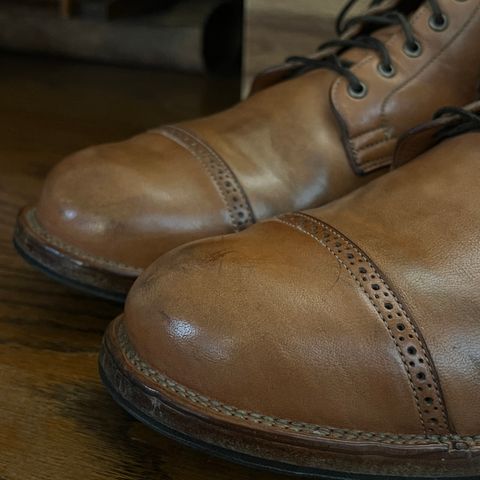 Viberg Service Boot BCT in Shinki Natural Horsebutt