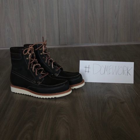 Grant Stone Field Boot in C.F. Stead Earth Waxy Commander Suede