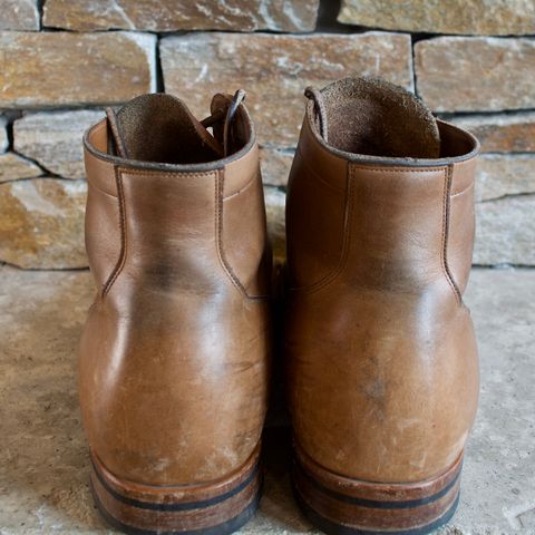 Viberg Service Boot in Horween Natural Chromexcel