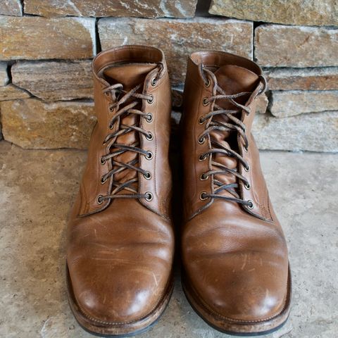Viberg Service Boot in Horween Natural Chromexcel