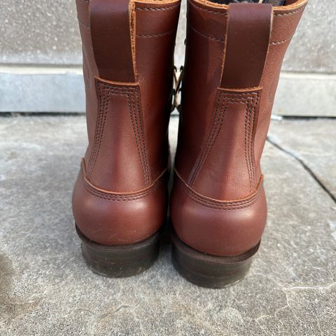 View photo of JK Boots Harvester in Seidel Redwood Oil Tan