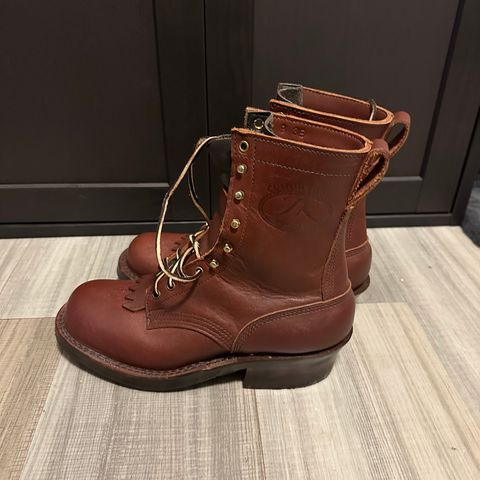 View photo of JK Boots Harvester in Seidel Redwood Oil Tan