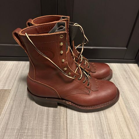 View photo of JK Boots Harvester in Seidel Redwood Oil Tan