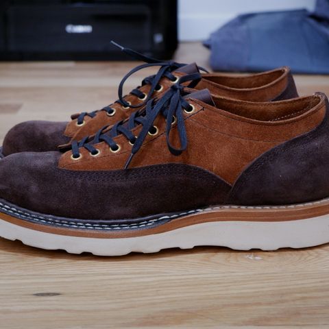 View photo of White's Oxford in Seidel Brown Roughout