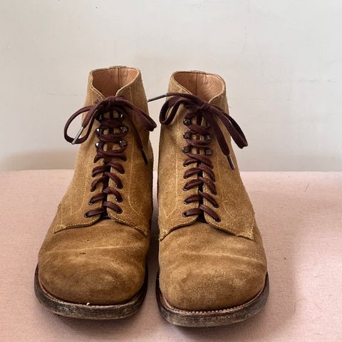 Yuketen Alan in Khaki Suede