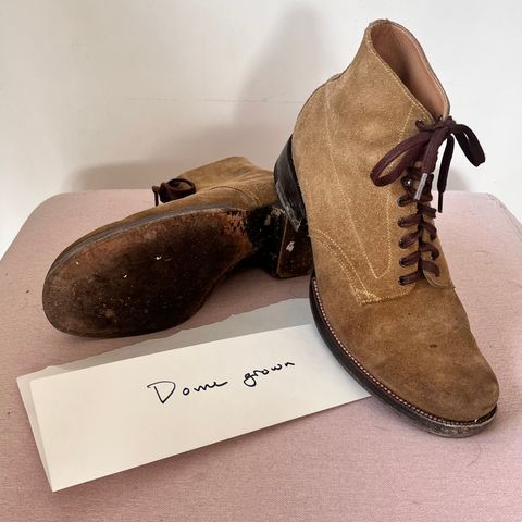 Yuketen Alan in Khaki Suede