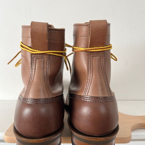 View photo of White's Smokejumper in Horween Natural Chromexcel