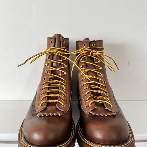 View photo of White's Smokejumper in Horween Natural Chromexcel