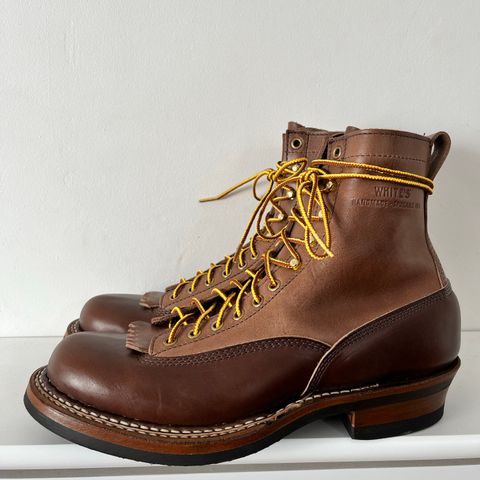 View photo of White's Smokejumper in Horween Natural Chromexcel