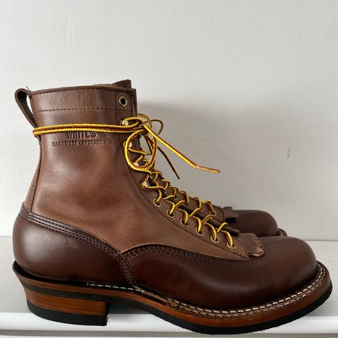 View photo of White's Smokejumper in Horween Natural Chromexcel