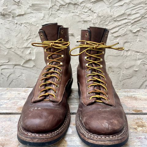 View photo of White's Smokejumper in Horween Natural Chromexcel