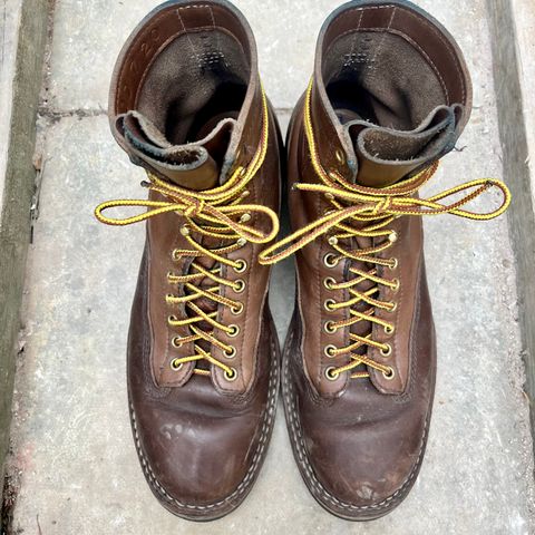 View photo of White's Smokejumper in Horween Natural Chromexcel