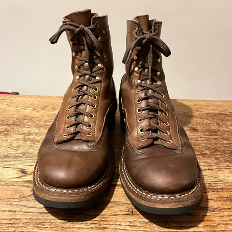 View photo of White's Smokejumper in Horween Natural Chromexcel