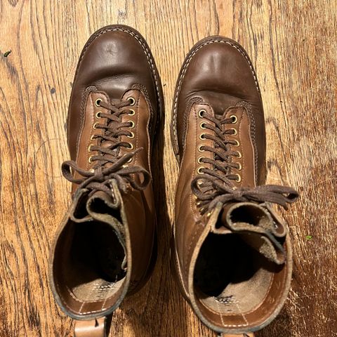 View photo of White's Smokejumper in Horween Natural Chromexcel