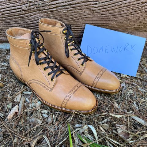 Iron Boots Devil Dog in Maryam Washed Natural Horsefront