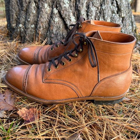 Iron Boots Devil Dog in Maryam Washed Natural Horsefront