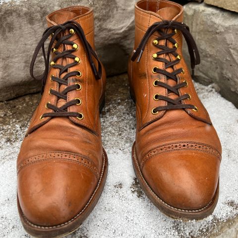 Iron Boots Devil Dog in Maryam Washed Natural Horsefront