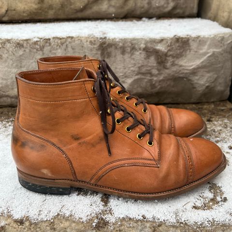 Iron Boots Devil Dog in Maryam Washed Natural Horsefront