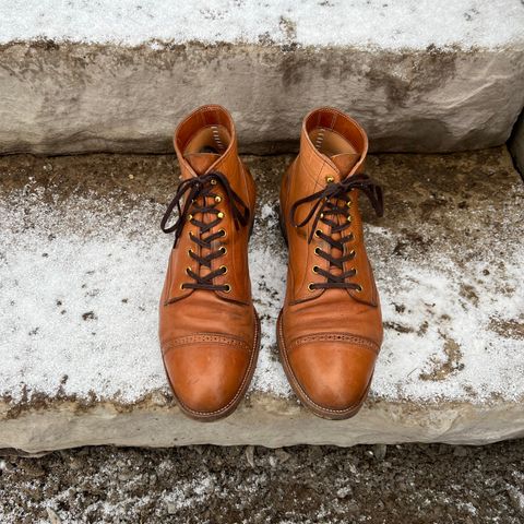 Iron Boots Devil Dog in Maryam Washed Natural Horsefront