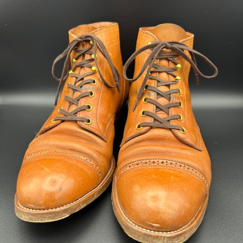 Iron Boots Devil Dog in Maryam Washed Natural Horsefront