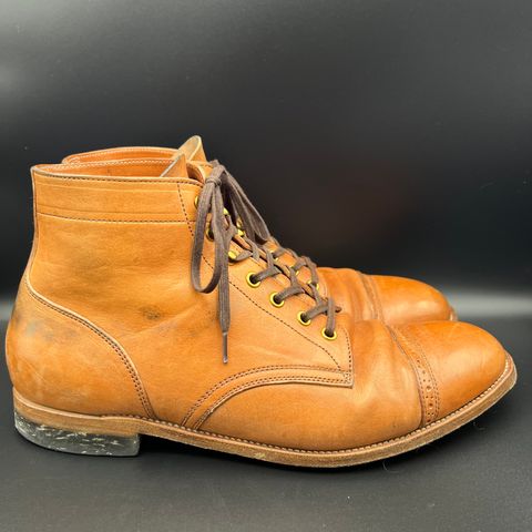 Iron Boots Devil Dog in Maryam Washed Natural Horsefront