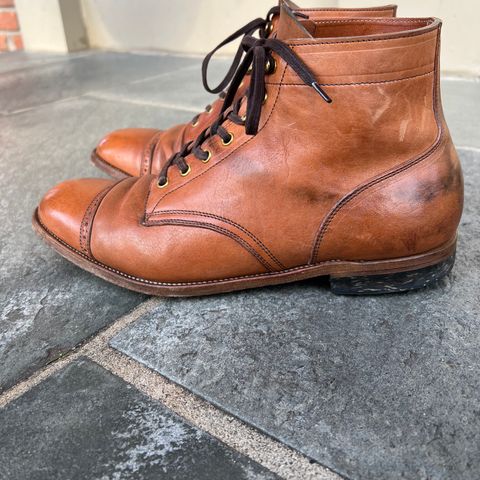 Iron Boots Devil Dog in Maryam Washed Natural Horsefront