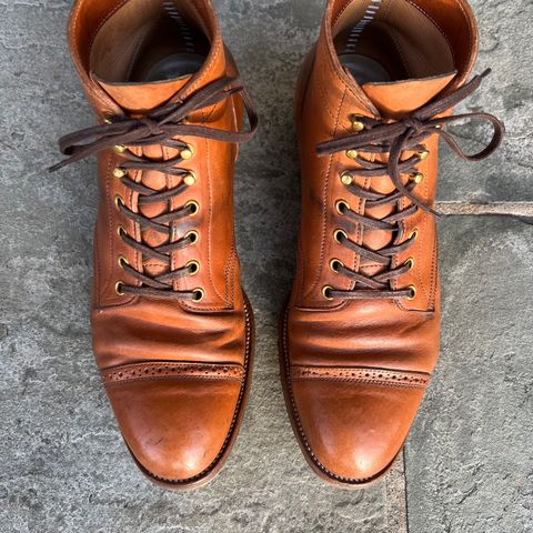 Iron Boots Devil Dog in Maryam Washed Natural Horsefront