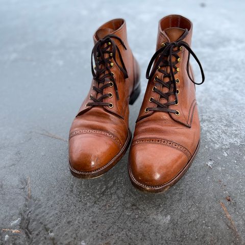 Iron Boots Devil Dog in Maryam Washed Natural Horsefront