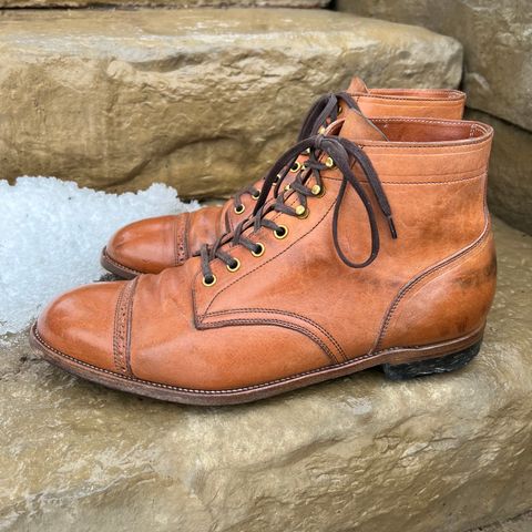 Iron Boots Devil Dog in Maryam Washed Natural Horsefront