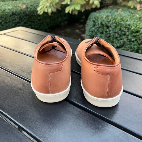 Crown Northampton Harlestone in Horween Unglazed Natural Shell Cordovan