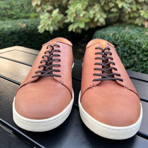 Crown Northampton Harlestone in Horween Unglazed Natural Shell Cordovan