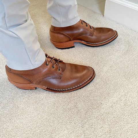 Nicks Packer in Horween Natural Chromexcel