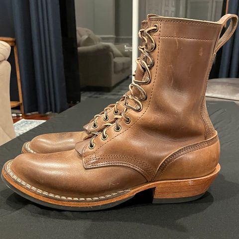 Nicks Packer in Horween Natural Chromexcel