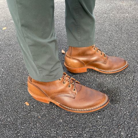 Nicks Packer in Horween Natural Chromexcel