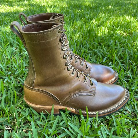 Nicks Packer in Horween Natural Chromexcel