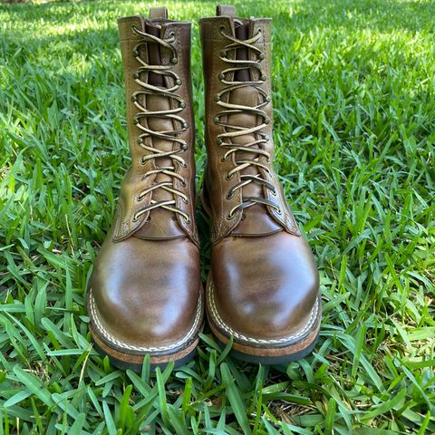 Nicks Packer in Horween Natural Chromexcel