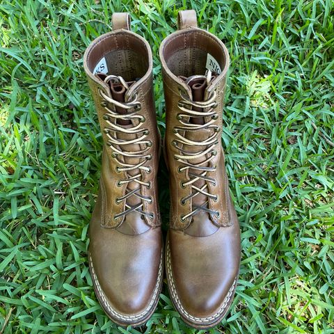 Nicks Packer in Horween Natural Chromexcel