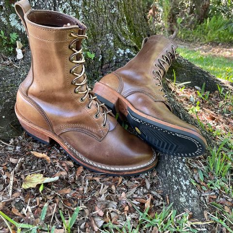 Nicks Packer in Horween Natural Chromexcel