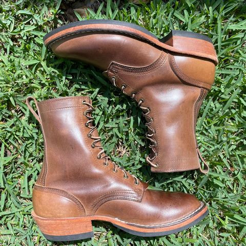 Nicks Packer in Horween Natural Chromexcel