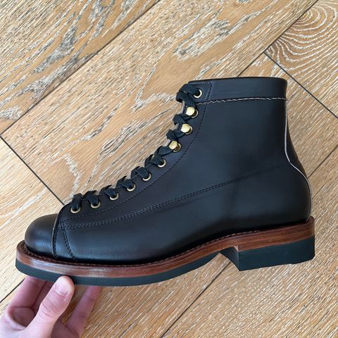 Sagara Cordmaster in Conceria Cloe Superlux Horsebutt Overdyed Black