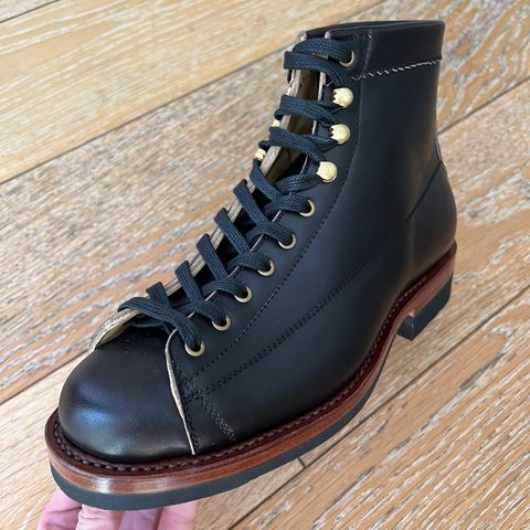 Sagara Cordmaster in Conceria Cloe Superlux Horsebutt Overdyed Black