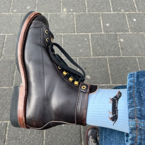 Sagara Cordmaster in Conceria Cloe Superlux Horsebutt Overdyed Black