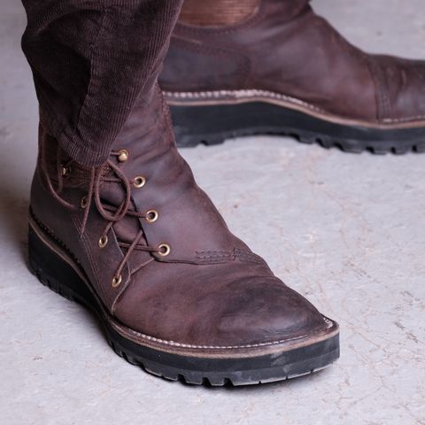 Paris Sun Unlisted Model in Conceria Puccini Atillio Grind Dark Brown