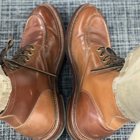 Grant Stone Ottawa Boot in Horween Honey Glazed Shell Cordovan