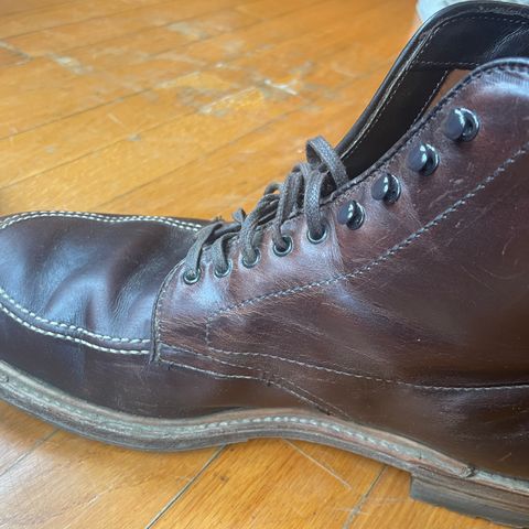 View photo of Alden Indy Boot in Horween Brown Chromexcel