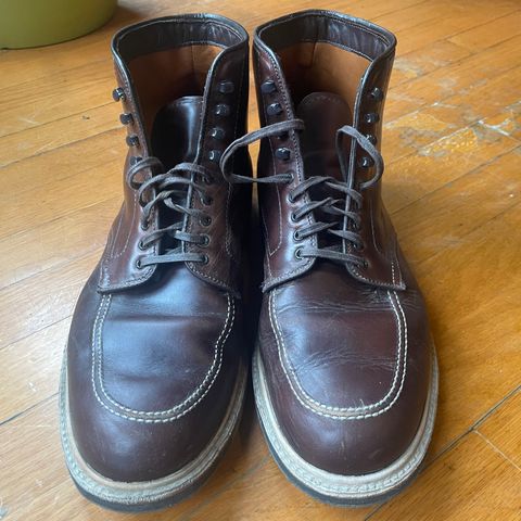 View photo of Alden Indy Boot in Horween Brown Chromexcel