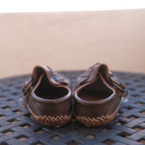 Quoddy Ring Mule in Horween Olive Chromexcel