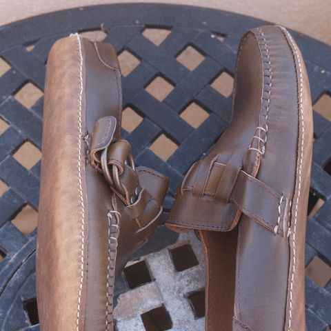 Quoddy Ring Mule in Horween Olive Chromexcel